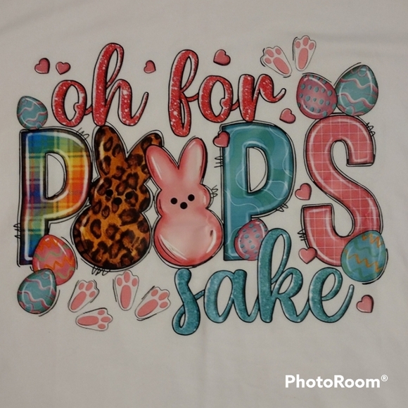 Women's "Oh For Peeps Sake" tee - Picture 2 of 3